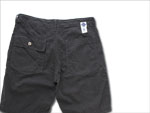 POST O' ALLS/#2317S POST BAKER SHORT2 #Brushed Denim Gray 