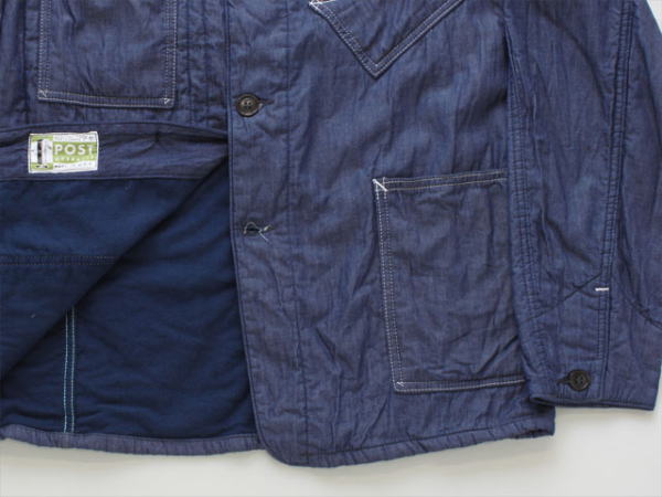 POST O' ALLS - #1102 SBLH Lined SWEETBEAR *5OZ DENIM | Going!Coming!