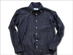JAMES MORTIMER / B.D SHIRT #LIGHT DENIM INDIGO