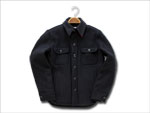 FIDELITY / 24oz CPO SHIRT JACKET QUITED LINING WITH POCKET #YANKEE NAVY